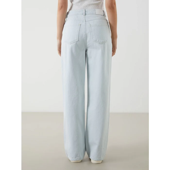 XSIDE Mavi Wideleg Kadın Jean Pantolon