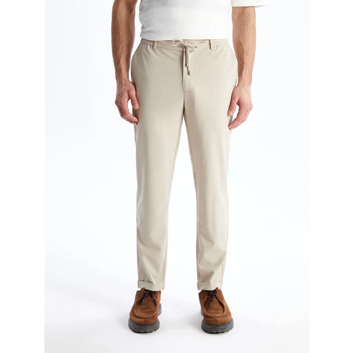 LCW Vision Bej Slim Fit Erkek Pantolon