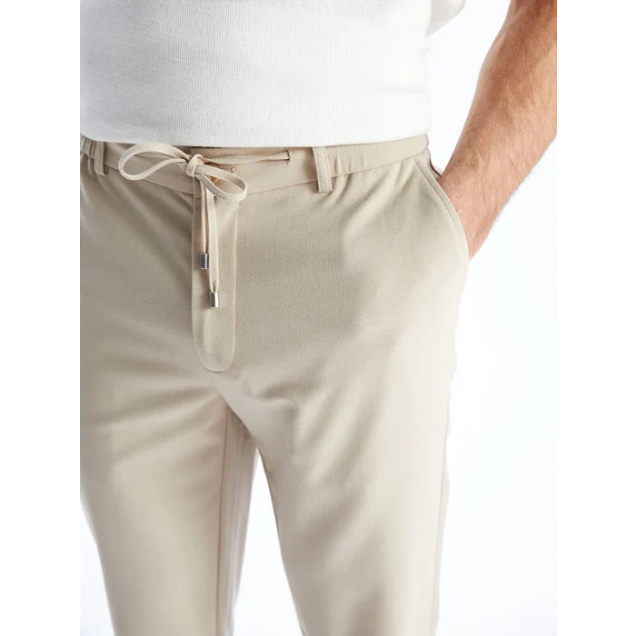 LCW Vision Bej Slim Fit Erkek Pantolon
