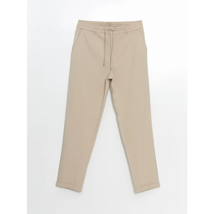 LCW Vision Bej Slim Fit Erkek Pantolon