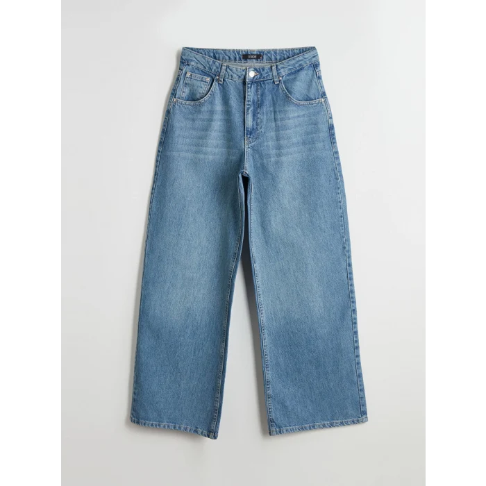 XSIDE Mavi Baggy Fit Kadın Jean Pantolon