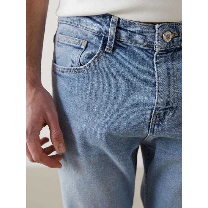 LCW Jeans Indigo 750 Slim Fit Erkek Jean Pantolon