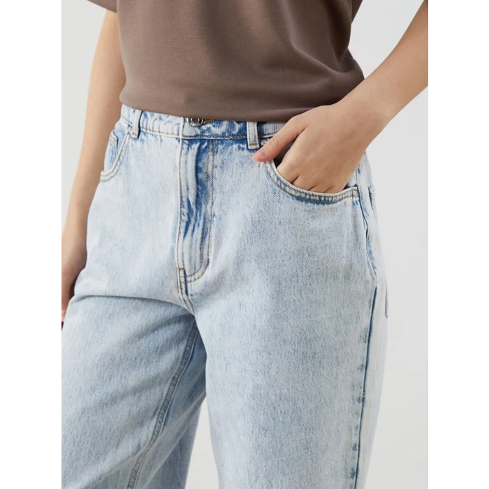 XSIDE Mavi Wideleg Kadın Jean Pantolon