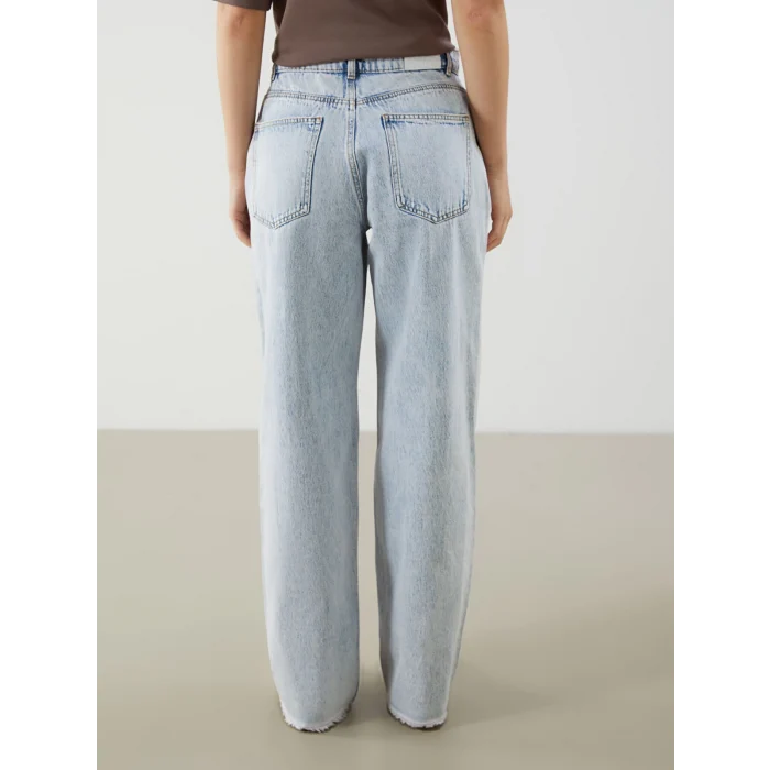 XSIDE Mavi Wideleg Kadın Jean Pantolon