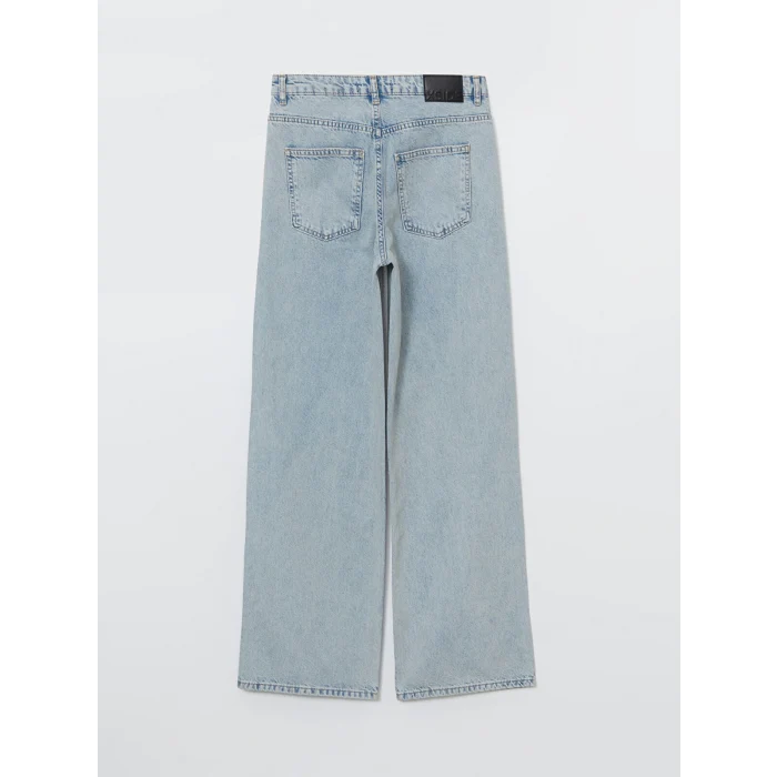 XSIDE Mavi Wideleg Kadın Jean Pantolon