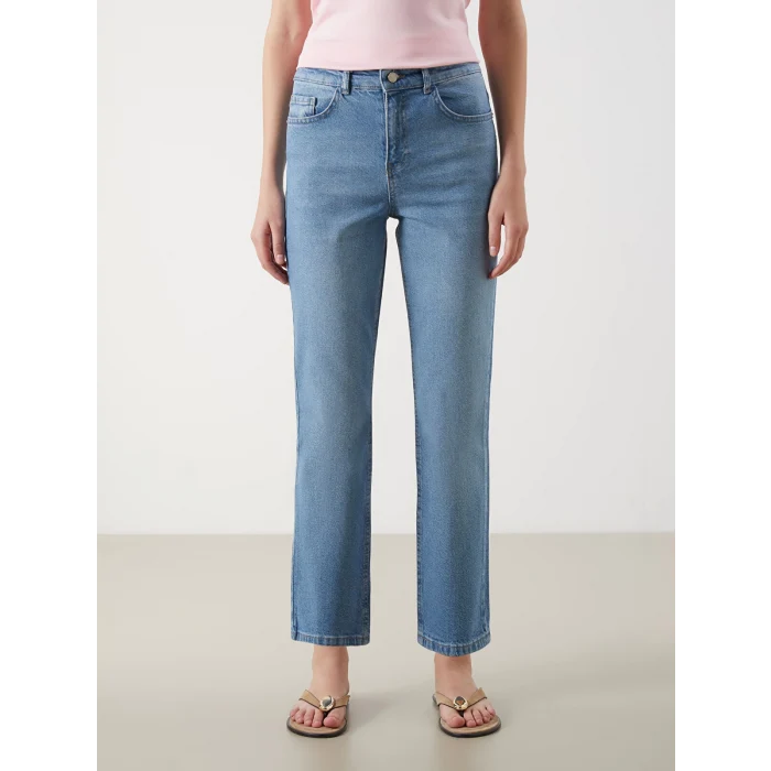 LCW Jeans Indigo Slim Fit Kadın Jean Pantolon