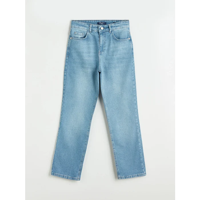 LCW Jeans Indigo Slim Fit Kadın Jean Pantolon