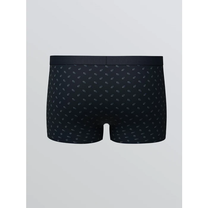 LC WAIKIKI Lacivert Standart Kalıp Pamuklu Esnek Erkek Boxer 3lü