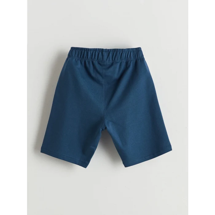 LCW Kids Ekru Dinozor Baskılı Erkek Çocuk Tişört ve Şort 2li