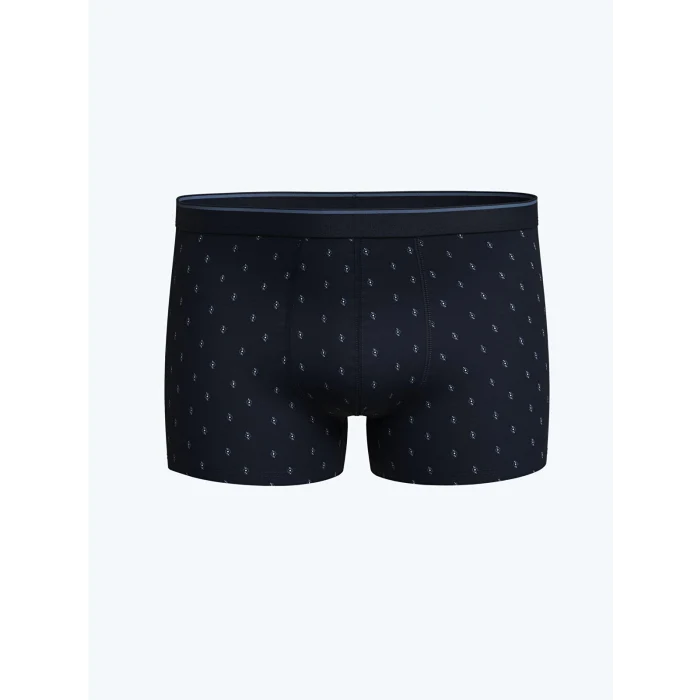 LC WAIKIKI Lacivert Standart Kalıp Pamuklu Esnek Erkek Boxer 3lü