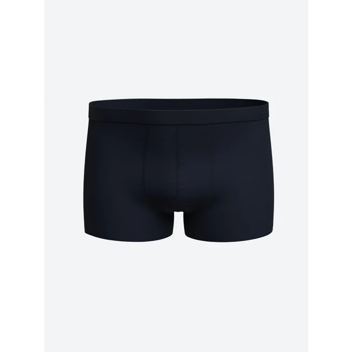 LC WAIKIKI Lacivert Standart Kalıp Pamuklu Esnek Erkek Boxer 3lü