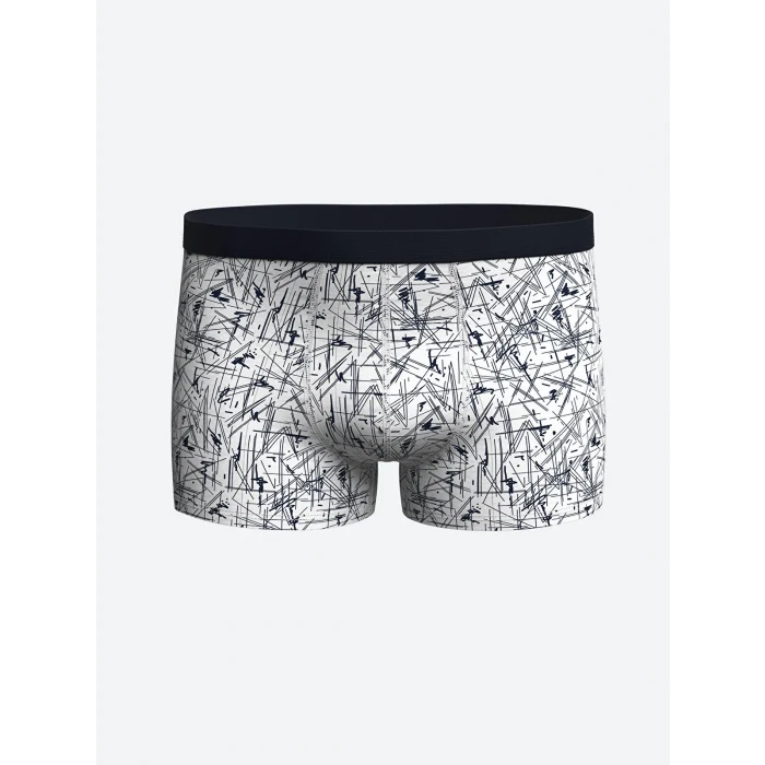 LC WAIKIKI Lacivert Standart Kalıp Pamuklu Esnek Erkek Boxer 3lü