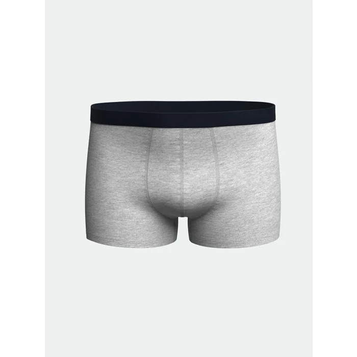 LC WAIKIKI Lacivert Standart Kalıp Pamuklu Esnek Erkek Boxer 3lü
