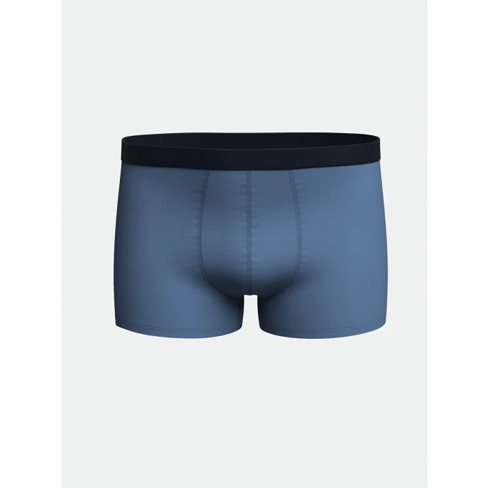 LC WAIKIKI Lacivert Standart Kalıp Pamuklu Esnek Erkek Boxer 3lü