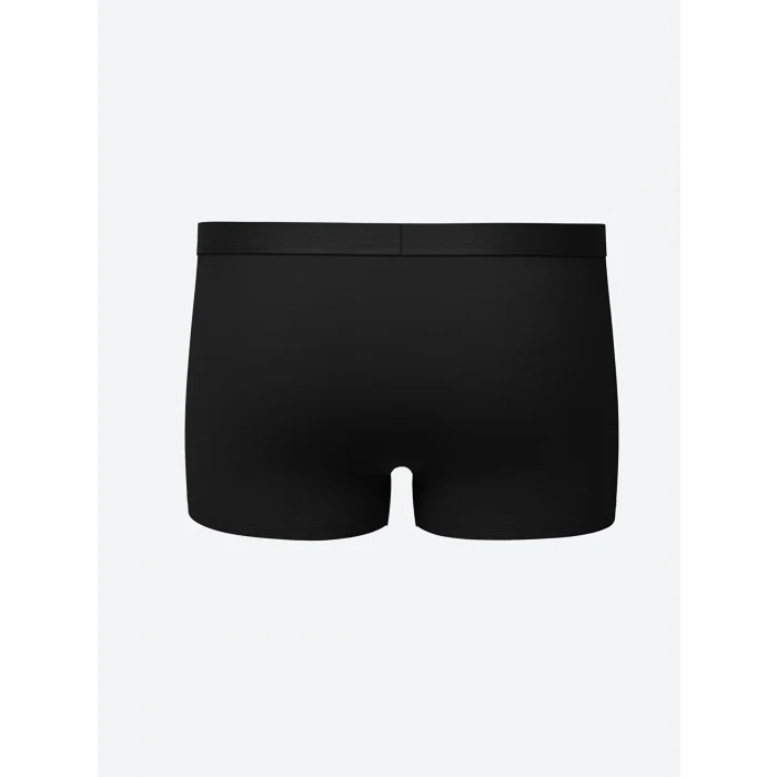 LC WAIKIKI Siyah Standart Kalıp Pamuklu Esnek Erkek Boxer 3lü