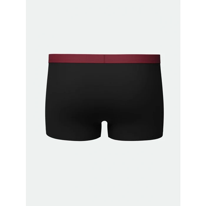LC WAIKIKI Bordo Standart Kalıp Pamuklu Esnek Erkek Boxer 3lü
