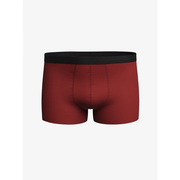 LC WAIKIKI Kirmizi Standart Kalıp Pamuklu Esnek Erkek Boxer 3lü