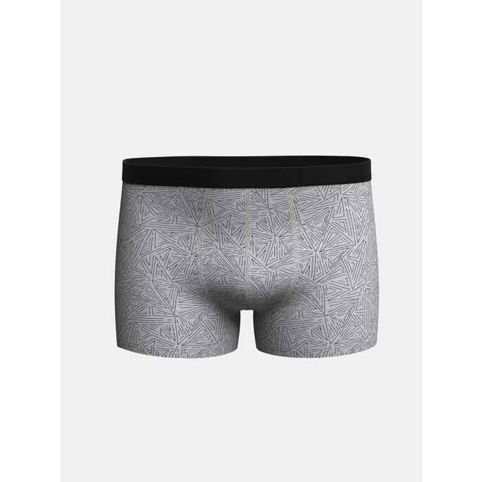 LC WAIKIKI Siyah Standart Kalıp Pamuklu Esnek Erkek Boxer 3lü