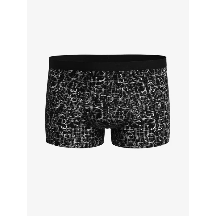 LC WAIKIKI Siyah Standart Kalıp Pamuklu Esnek Erkek Boxer 3lü