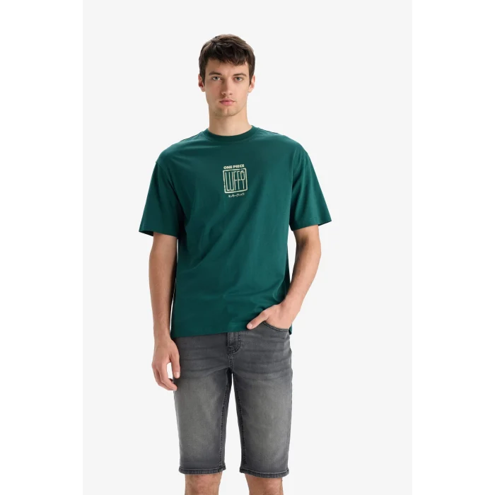 Defacto E5986 DENIM Regular Fit Jean Bermuda Şort