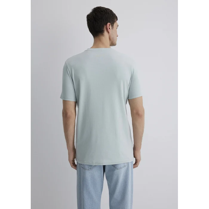 Mavi 0610360-70148 Mavi Logo Baskılı Yeşil Tişört