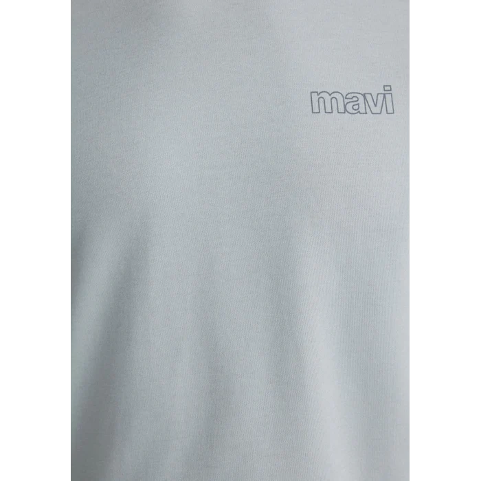 Mavi 0610360-70148 Mavi Logo Baskılı Yeşil Tişört