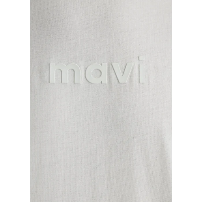 Mavi 0612732-70142 Mavi Baskılı Gri Tişört