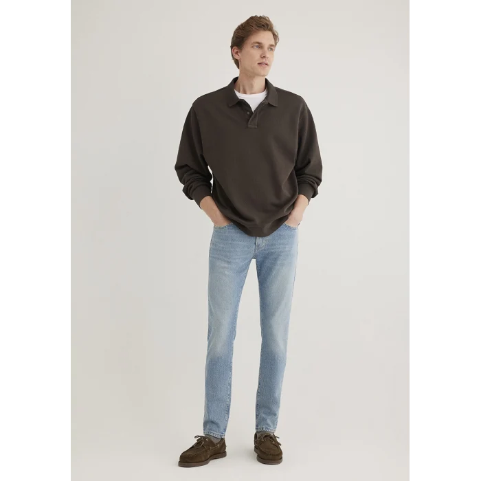 Mavi 0042486407 James Classic Denim Puslu Açık Mavi Jean Pantolon