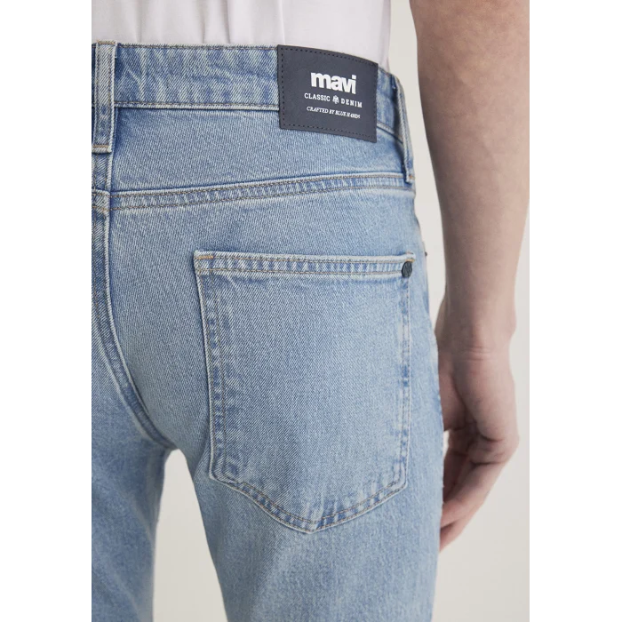 Mavi 0042486407 James Classic Denim Puslu Açık Mavi Jean Pantolon