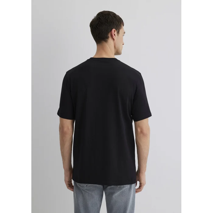 Mavi 0612732-900 Mavi Baskılı Siyah Tişört