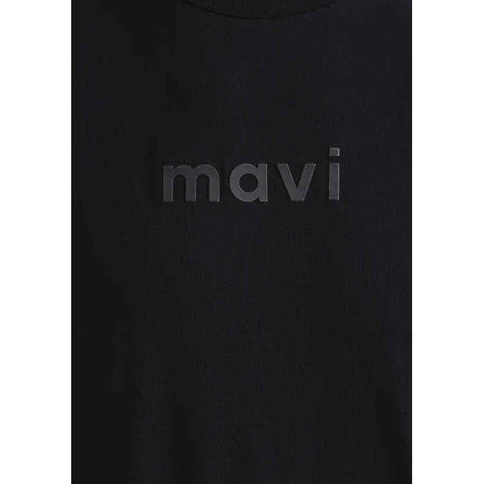 Mavi 0612732-900 Mavi Baskılı Siyah Tişört