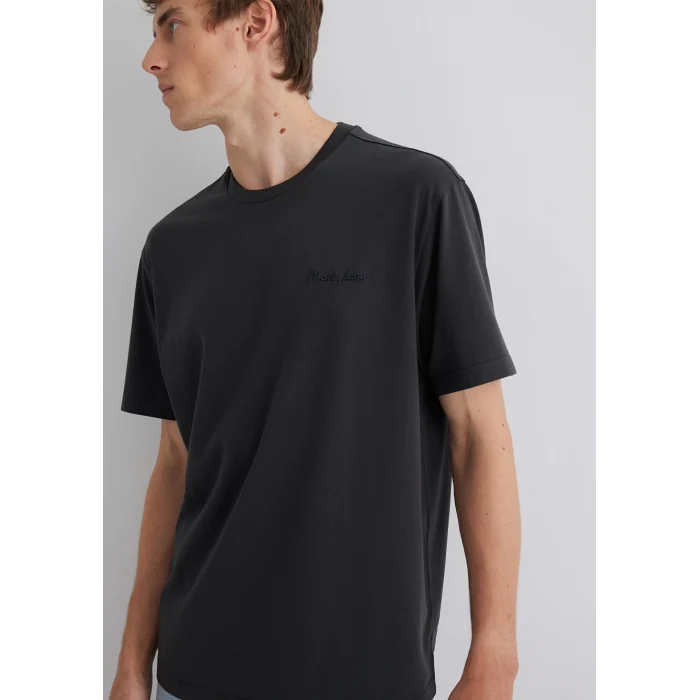 Mavi 0612733-70092 Mavi Jeans Nakışlı Gri Tişört