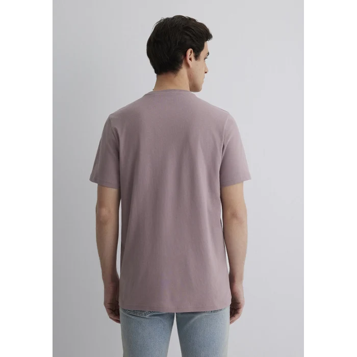 Mavi 066846-89596 Mavi Logo Baskılı Kahverengi Tişört