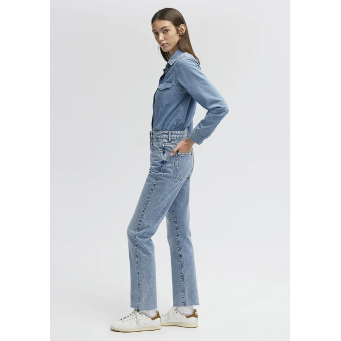 Mavi 101441-86468 New York Classic Denim Vintage İndigo Mavisi Jean Pantolon