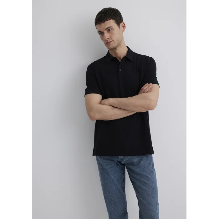 Mavi 0612633-900 Siyah Polo Tişört