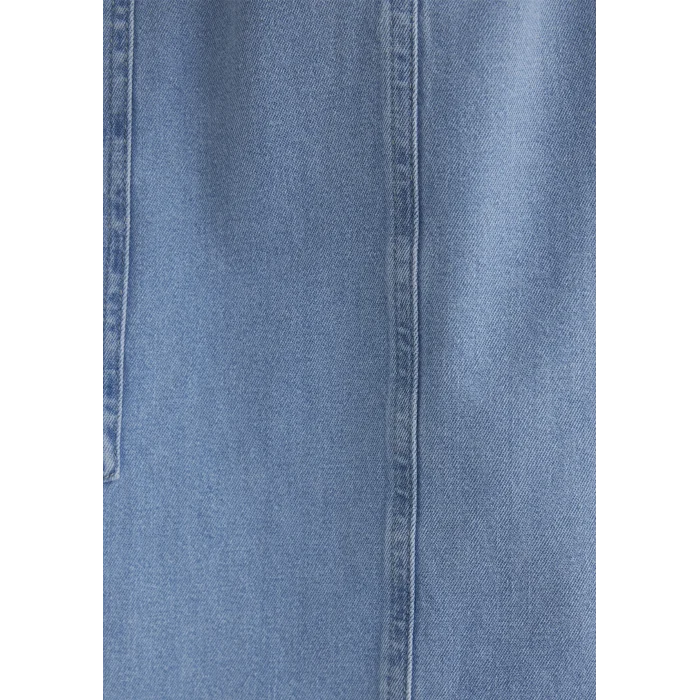 Mavi 1310659-89757 Simla Gold Klasik Açık Mavi Jean Elbise