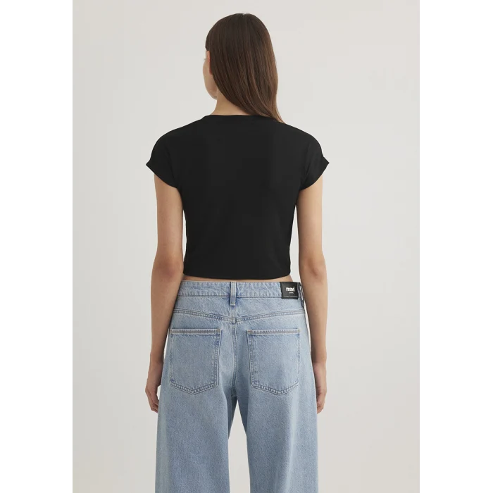 Mavi 168382-25745 Siyah Çizgili Basic Tişört