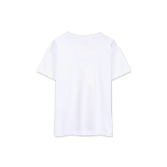 Mavi 7610158-620 Miav Baskılı Beyaz Oversize Çocuk Tişört