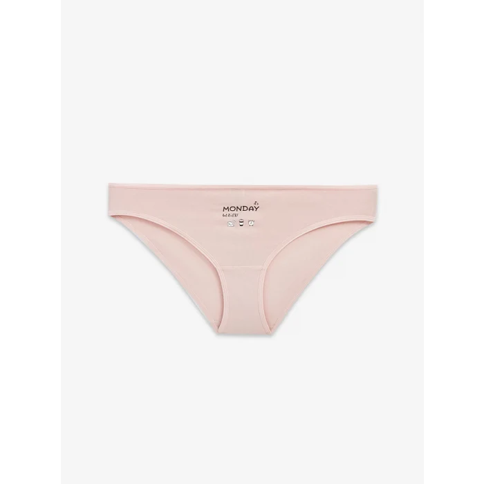 LCW Young Pembe Baskılı Bikini Külot 5li Paket