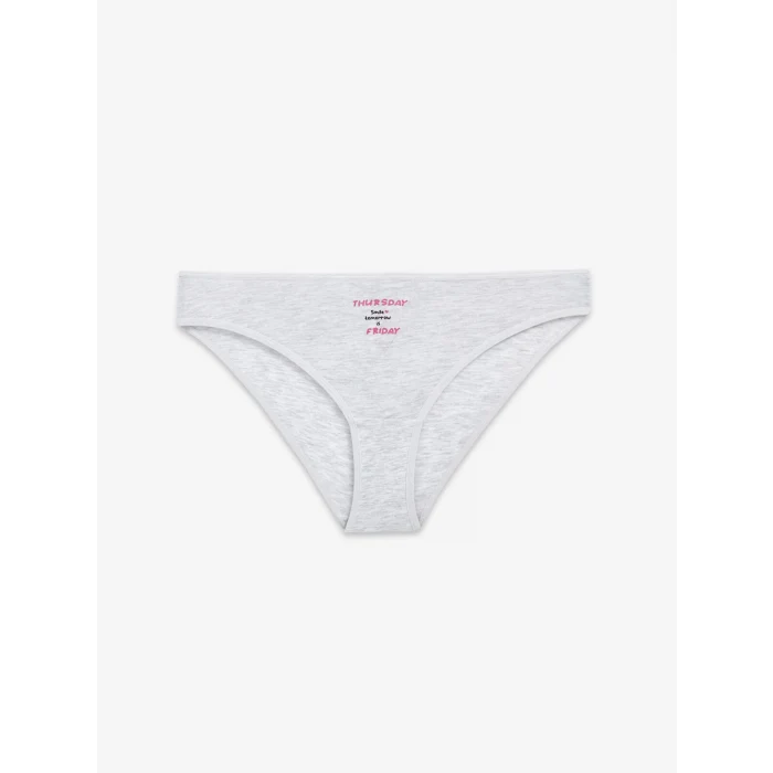 LCW Young Pembe Baskılı Bikini Külot 5li Paket