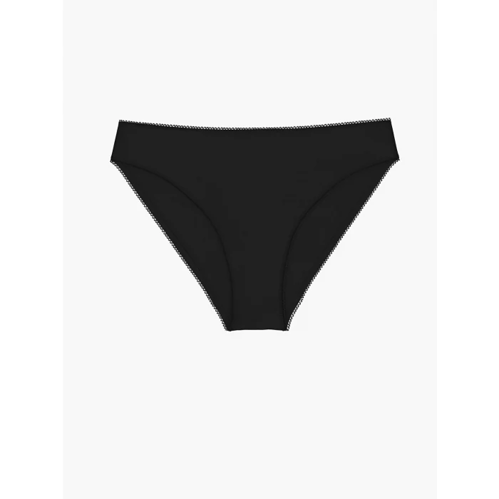 LCW DREAM Kahverengi Düz Bikini Külot 3lü Paket