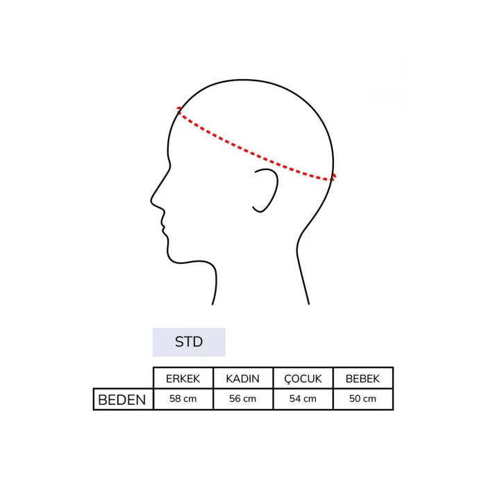 Defacto D8420 Beyaz Kız Çocuk Baskılı Hasır Şapka