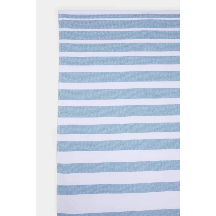 Defacto C0850 İndigo Erkek Pamuklu Plaj Havlusu