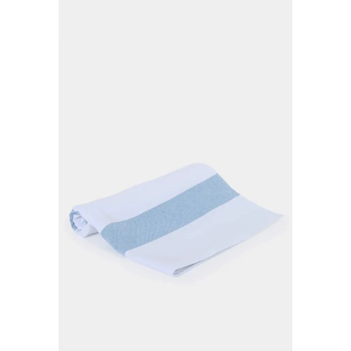 Defacto C0850 İndigo Erkek Pamuklu Plaj Havlusu