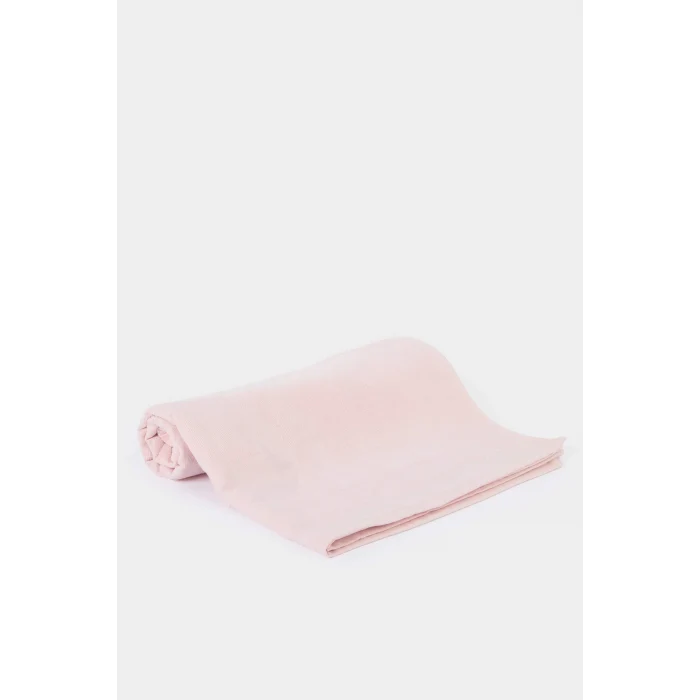 Defacto E3768 Pembe Kadın Desenli Pamuklu Plaj Havlusu