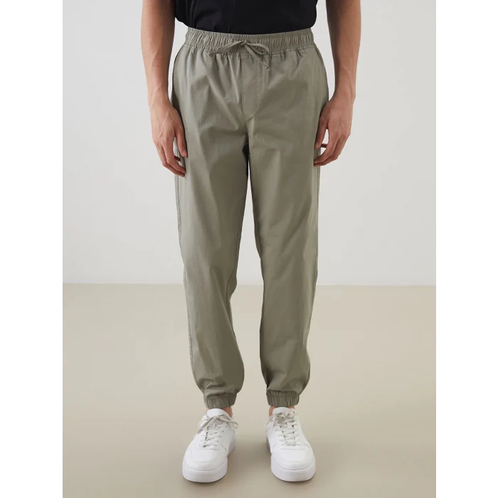 XSIDE Haki Standart Kalıp Erkek Jogger Pantolon