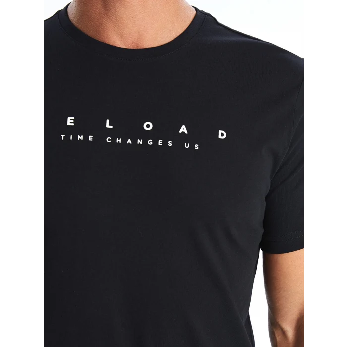 LC WAIKIKI Siyah Standart Kalıp Erkek Şortlu Pijama Takımı