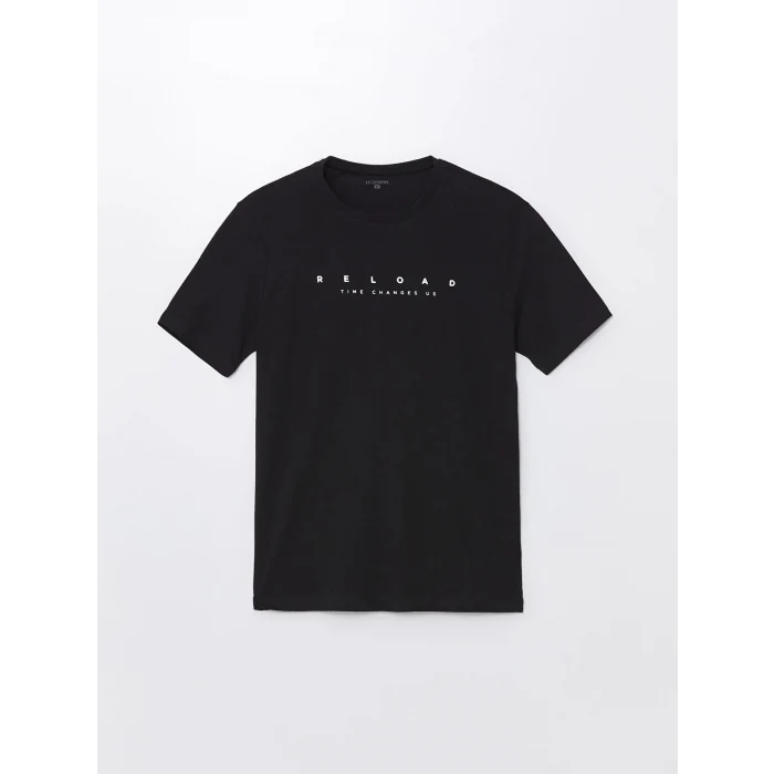 LC WAIKIKI Siyah Standart Kalıp Erkek Şortlu Pijama Takımı