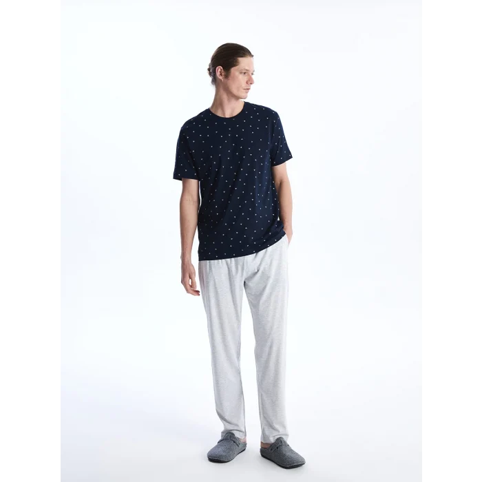 LC WAIKIKI Lacivert Standart Kalıp Erkek Pijama Takımı