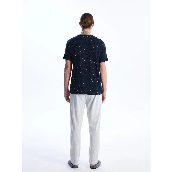 LC WAIKIKI Lacivert Standart Kalıp Erkek Pijama Takımı